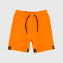 BERMUDA AUS DOPPELTEM JERSEY FÜR JUNGEN, ORANGE BERMUDA AUS DOPPELTEM JERSEY FÜR JUNGEN, ORANGE