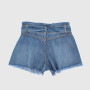 SHORTS IN JEANS  FÜR MAEDCHEN, BLAU SHORTS IN JEANS  FÜR MAEDCHEN, BLAU