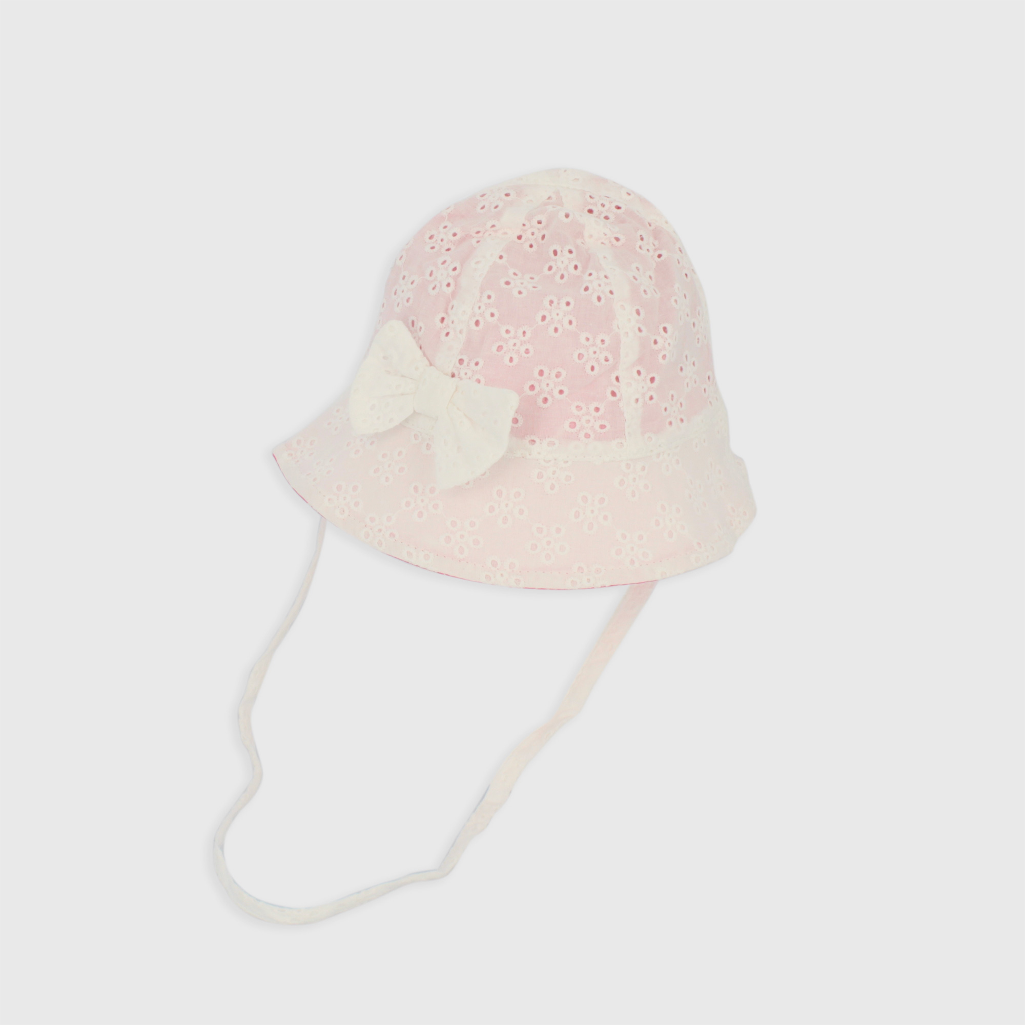 DOPPELSEITIGER HUT FÜR NEUGEBORENE, WEISS