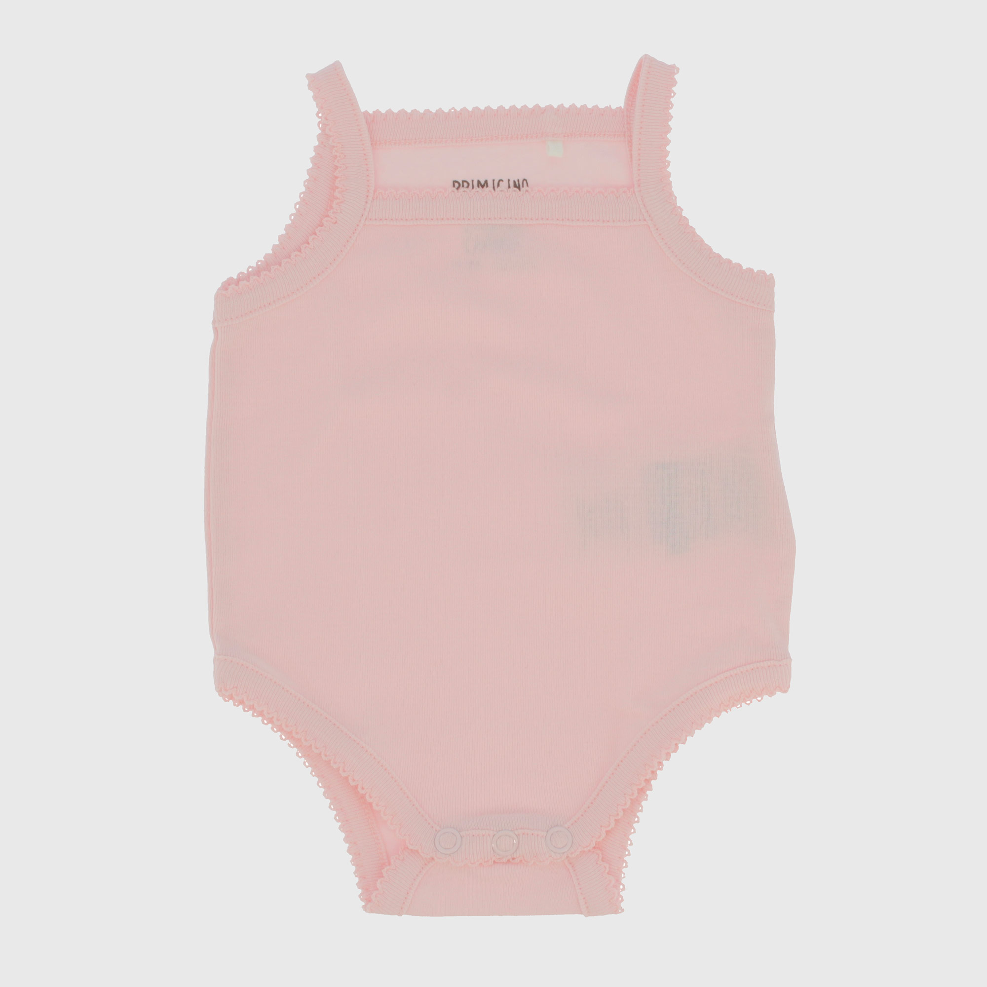 Body in costina da neonata, rosa