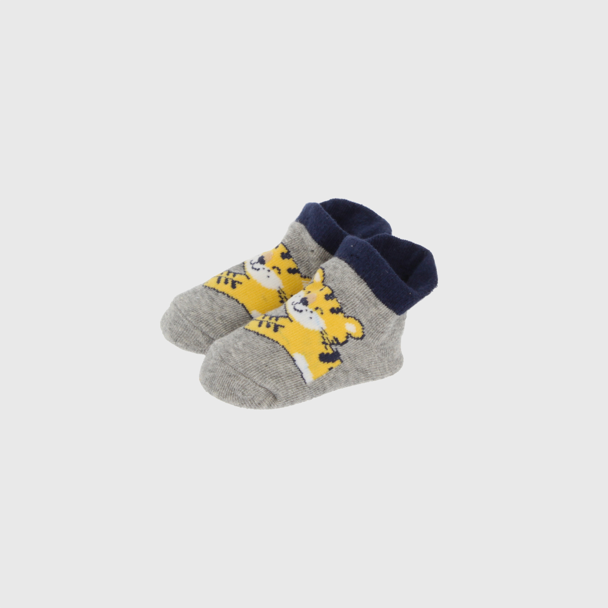 Calzino newborn da neonato, grigio