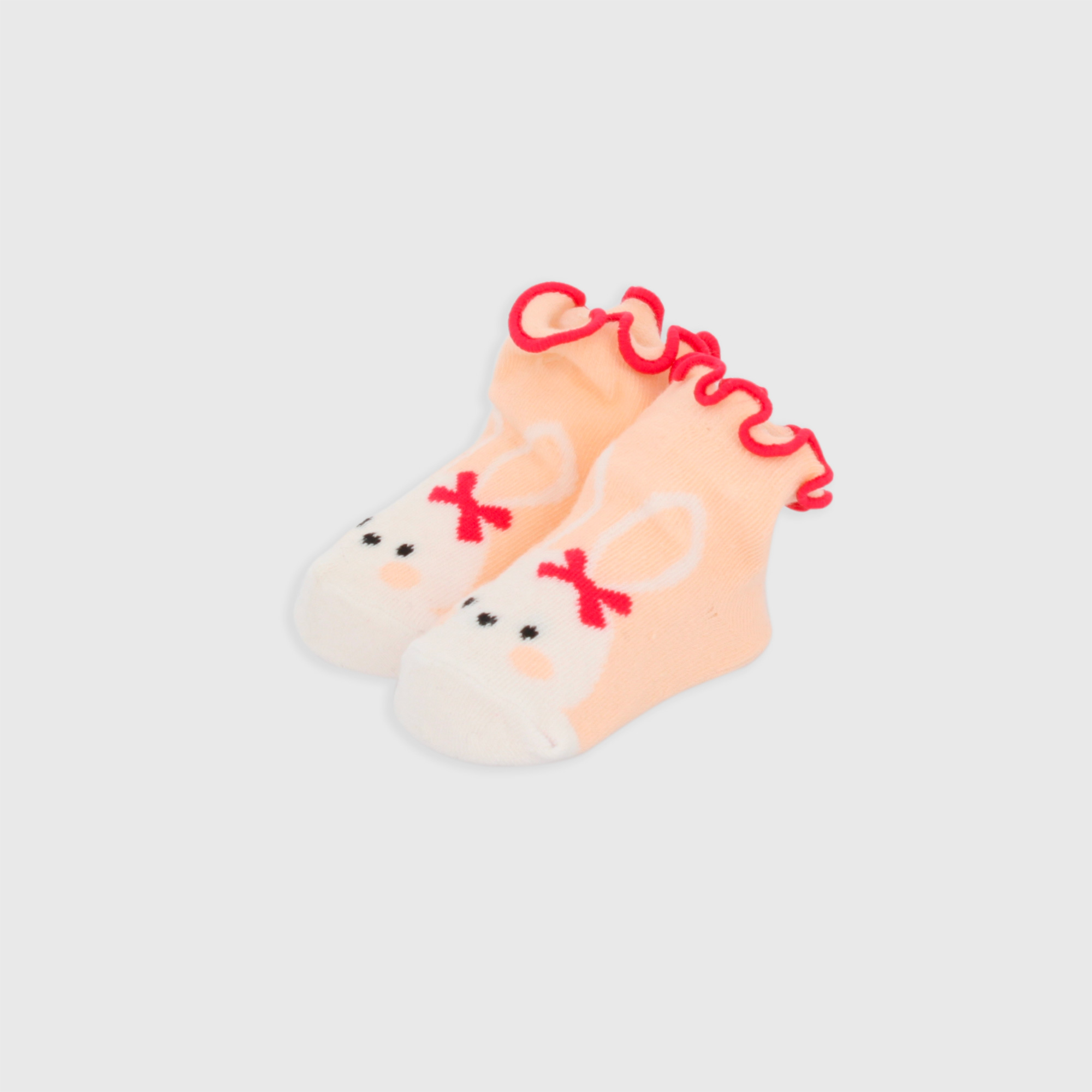 Calzino newborn da neonata, rosa