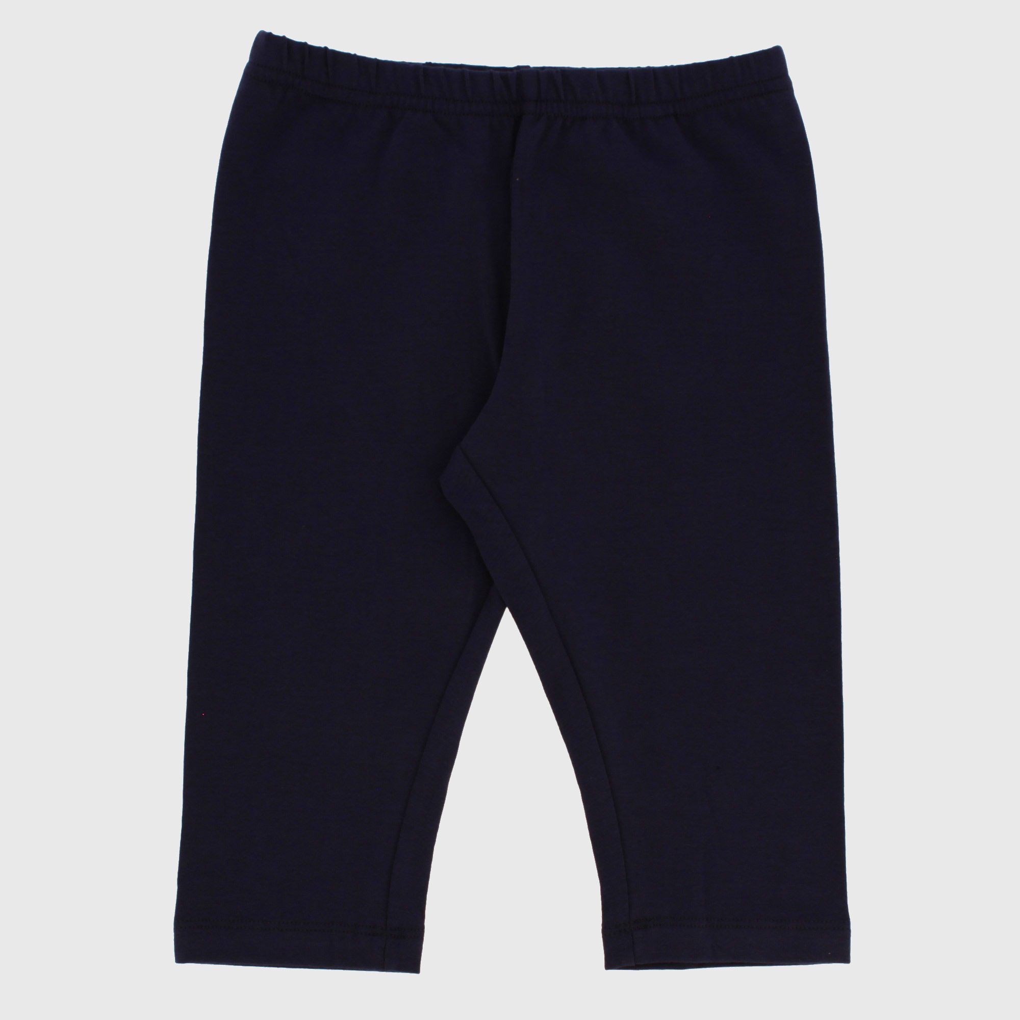 Leggings corto in jersey da bambina, blu