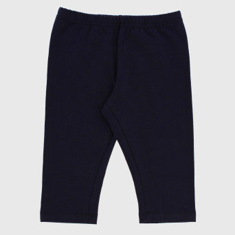 Leggings corto in jersey da bambina, blu Leggings corto in jersey da bambina, blu