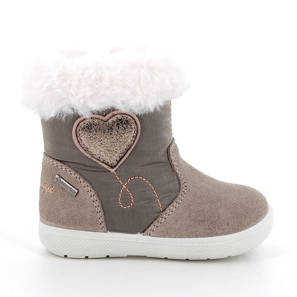 Stivaletti Invernali Per Bambini In Pelle Scamosciata - Suola Antiscivolo, 12-18 Mesi - Foto 8