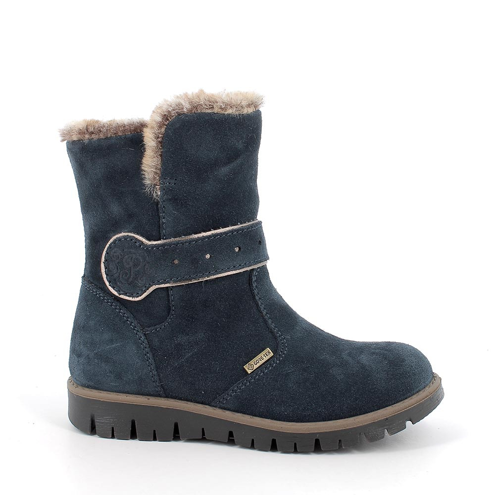 STIVALETTI GORE-TEX CON INSERTO IN PELLICCIA SINTETICA BAMBINA