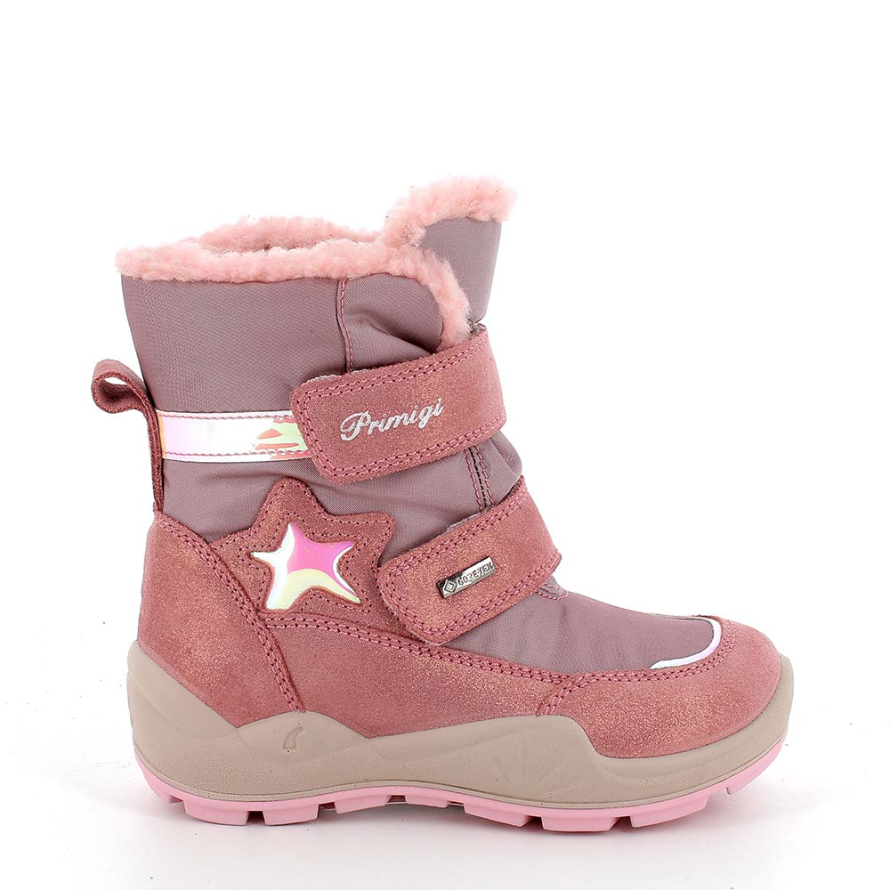 Primigi Stivaletti da bambina rosa glitter-rosa antico, Taglia 34