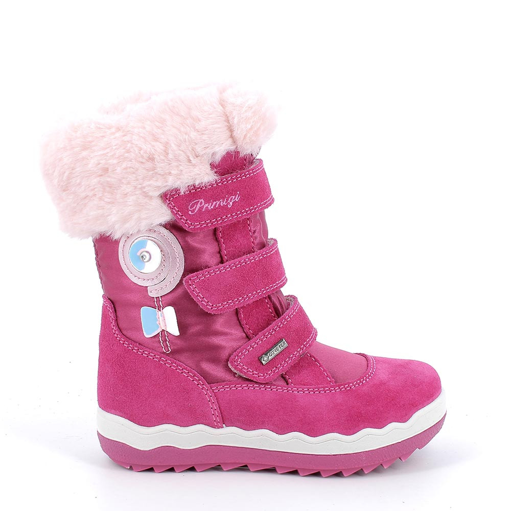 Primigi Stivaletti in pelle da bambina fuxia-magenta, Taglia 33
