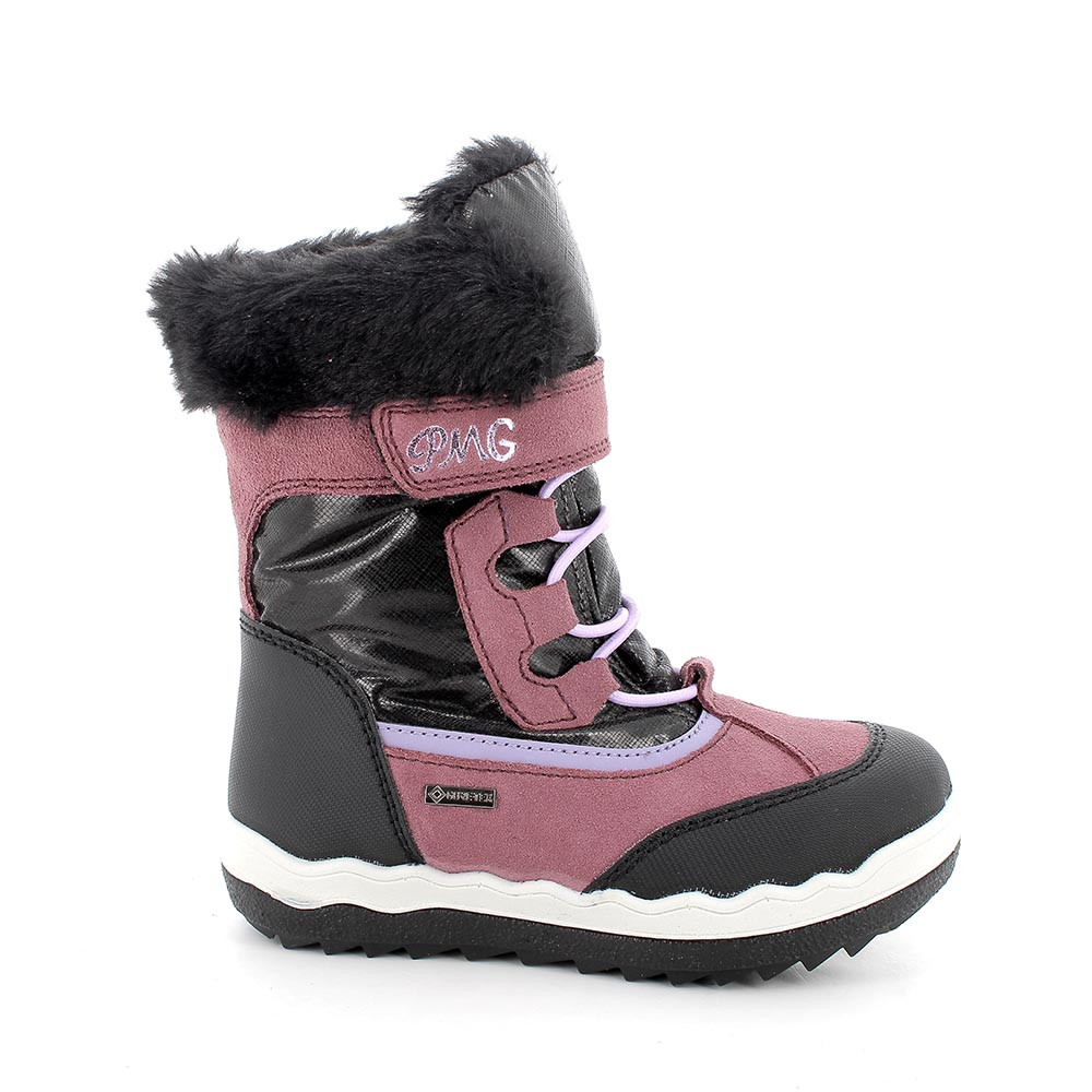 STIVALETTI GORE-TEX CON INSERTO IN PELLICCIA SINTETICA BAMBINA