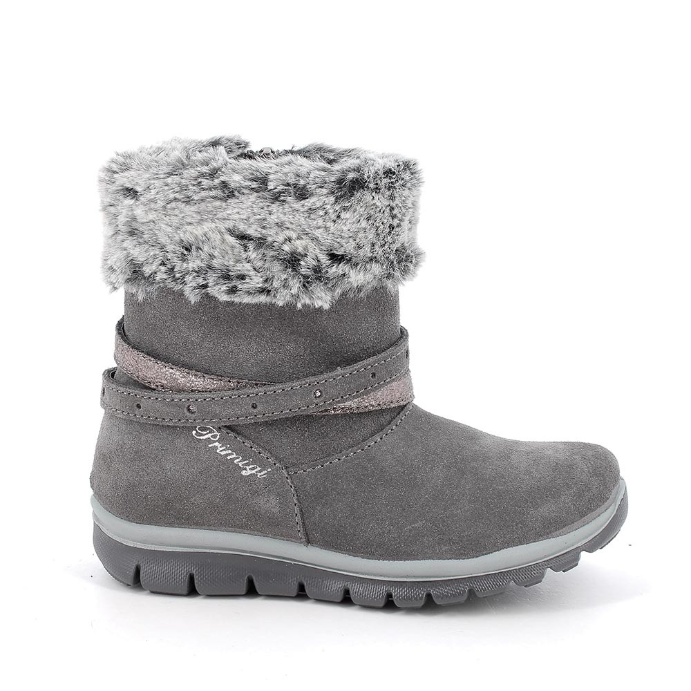 STIVALETTI GORE-TEX CON INSERTO IN PELLICCIA SINTETICA BAMBINA