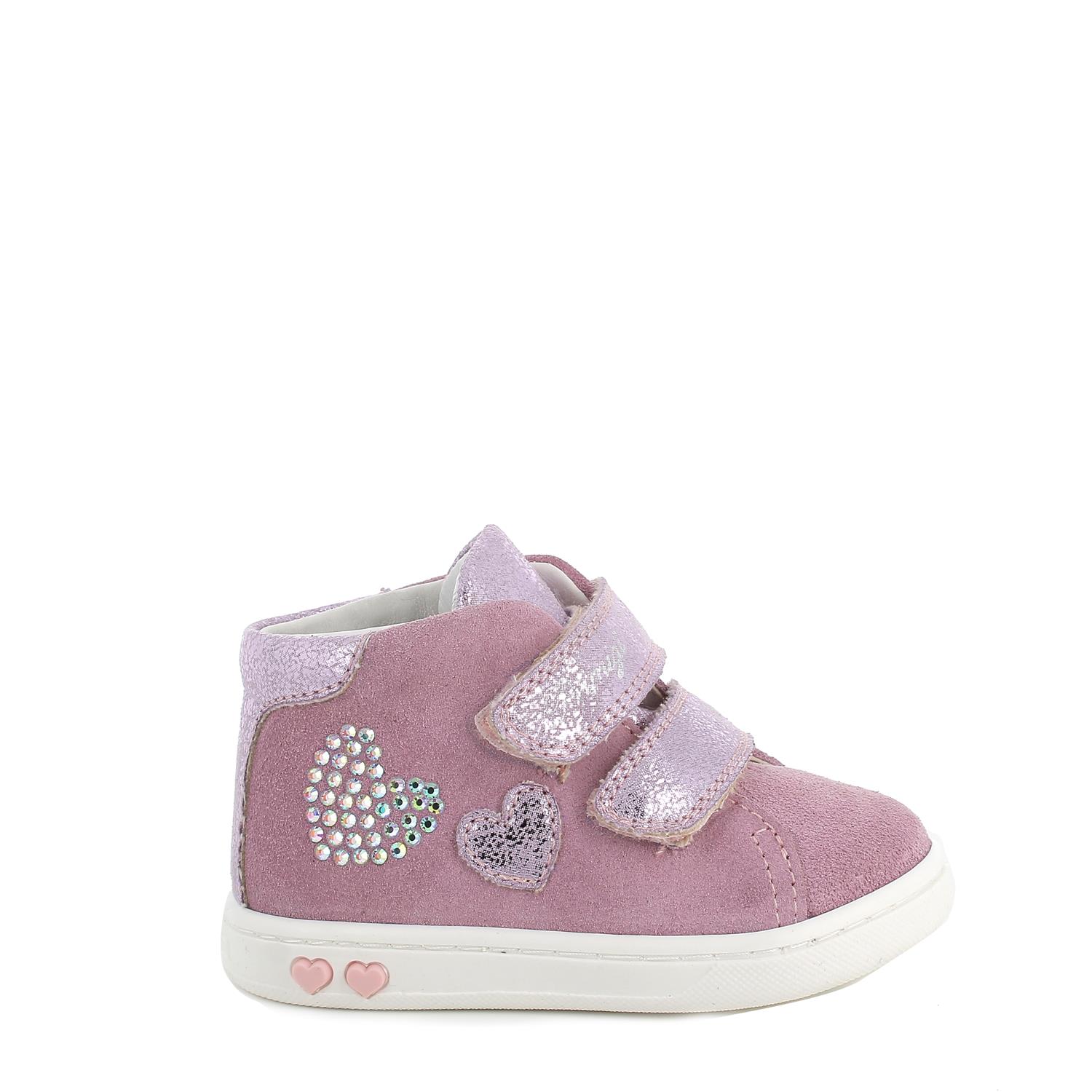 Primigi Scarpe primi passi da bambina pink-glicine, Taglia 18