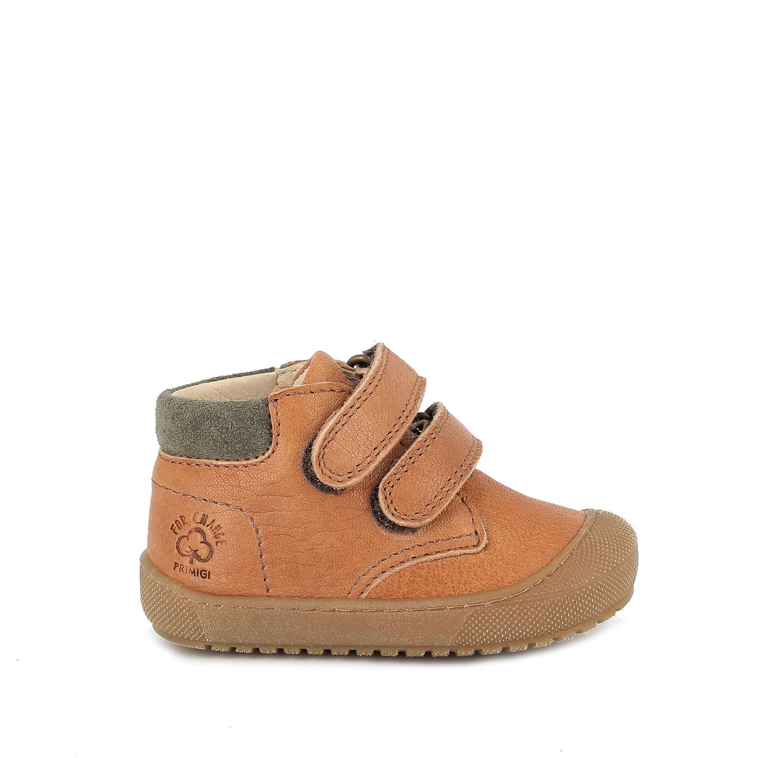 Primigi Scarpe primi passi in pelle eco-sostenibili bambino cuoio, Taglia 18