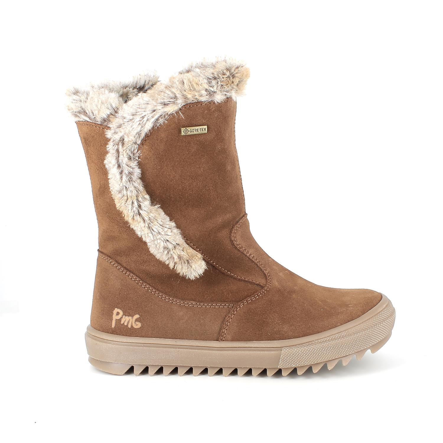 GIRL GORE-TEX ANKLE BOOTS WITH FAUX FUR INSERT - Main Image