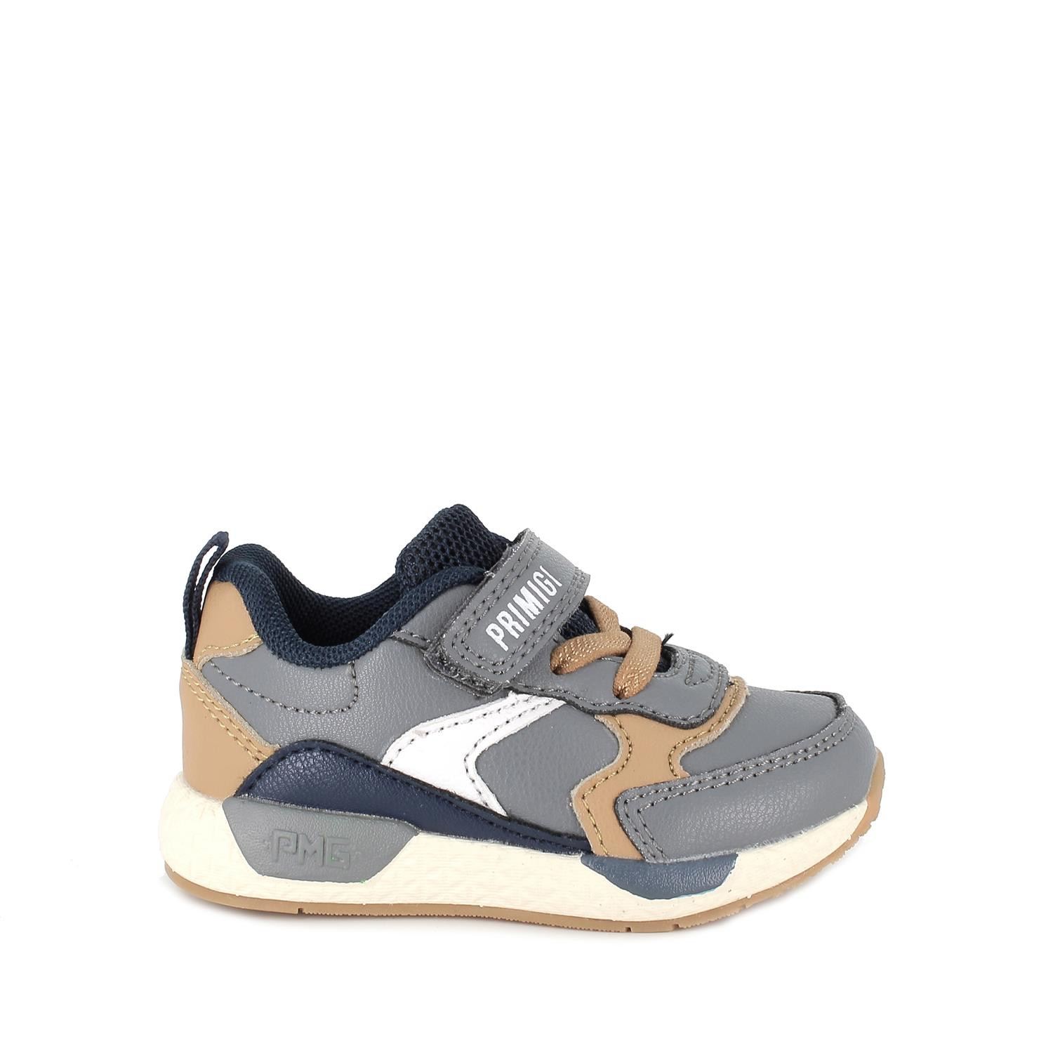 Sneakers&#x20;da&#x20;bambino&#x20;grigio-senape