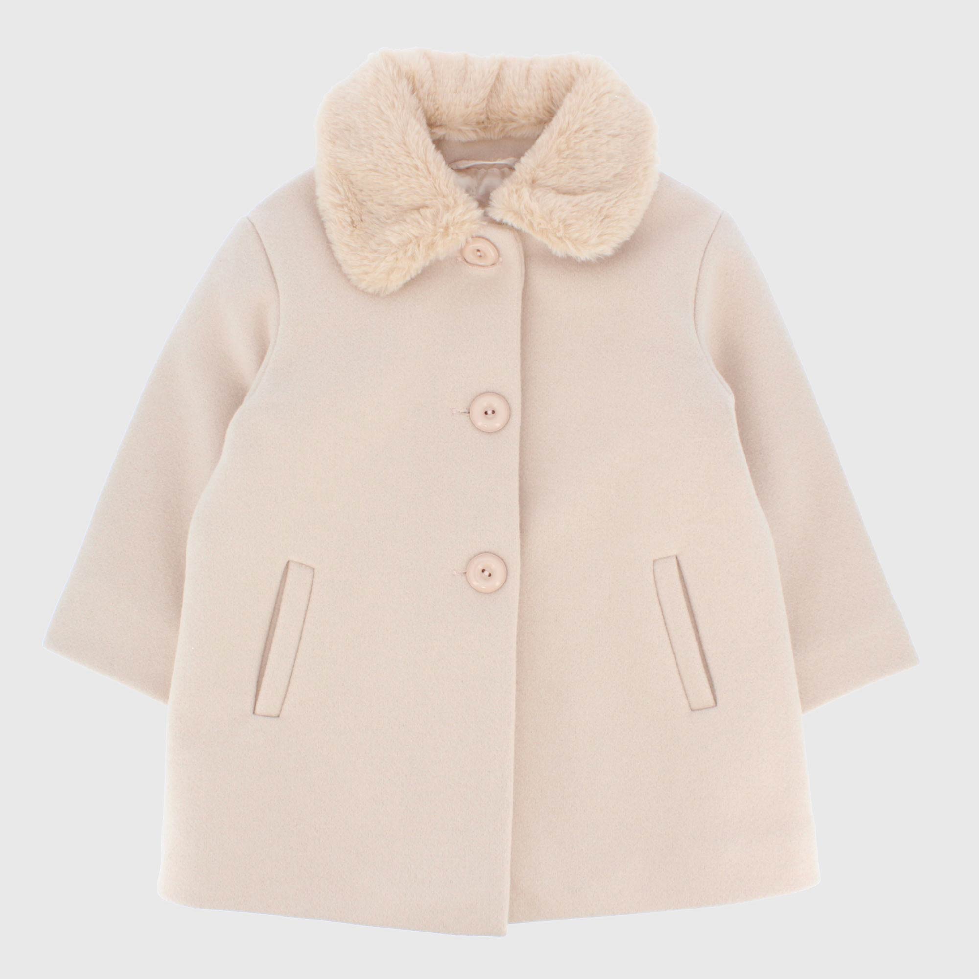Primigi Cappotto in panno da bambina, beige, Taglia 18M