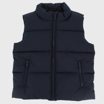 Gilet in nylon da bambino, blu                       Gilet in nylon da bambino, blu