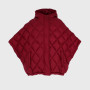 Gilet in nylon da bambina, rosso                     Gilet in nylon da bambina, rosso