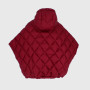 Gilet in nylon da bambina, rosso                     Gilet in nylon da bambina, rosso