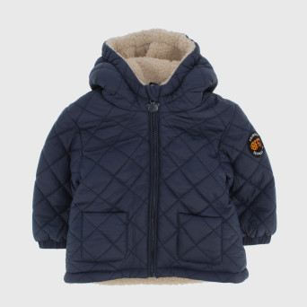 100-Gramm-Daunenjacke für Jungen, blau 100-Gramm-Daunenjacke für Jungen, blau