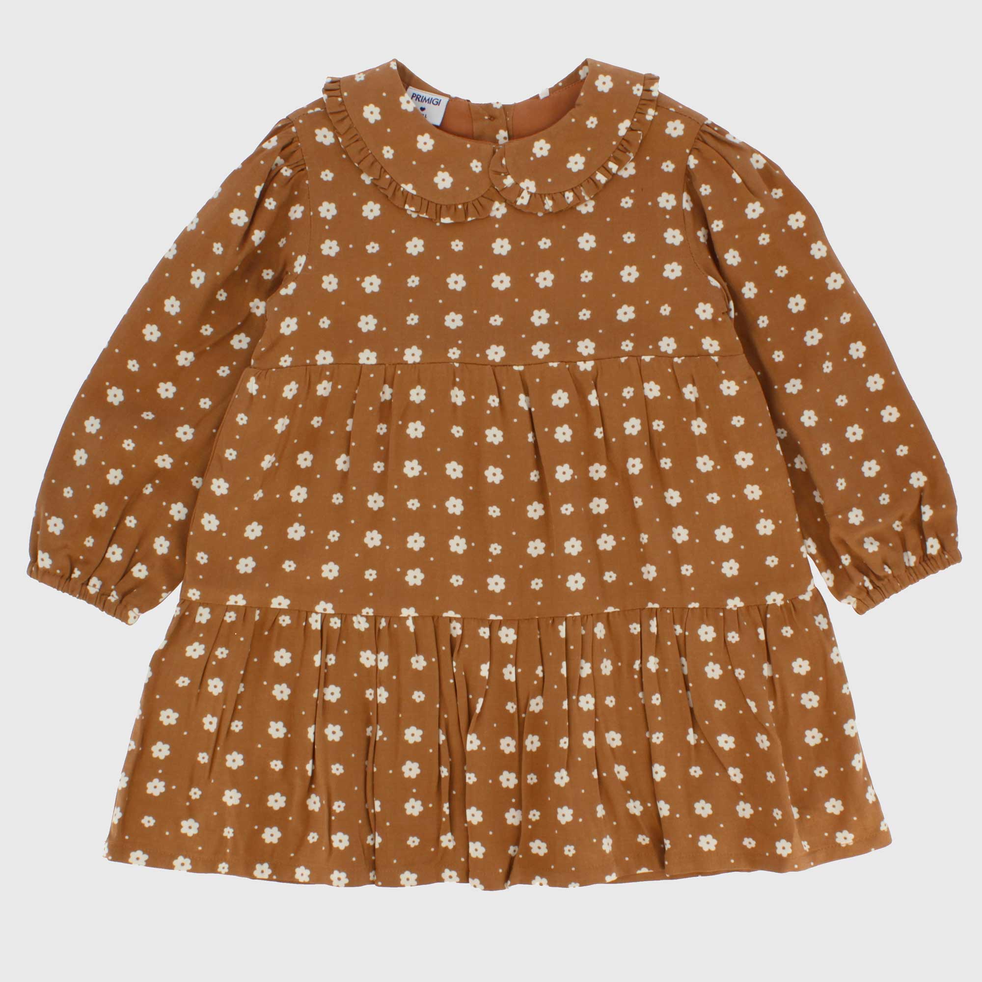 Vestito da bambina, marrone - Main Image