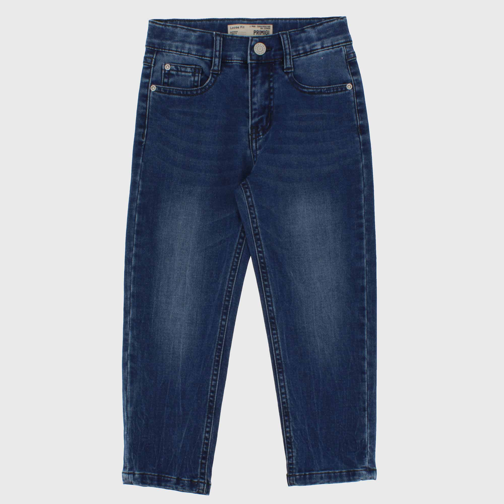 Pantalone in jeans da bambino, blu                      