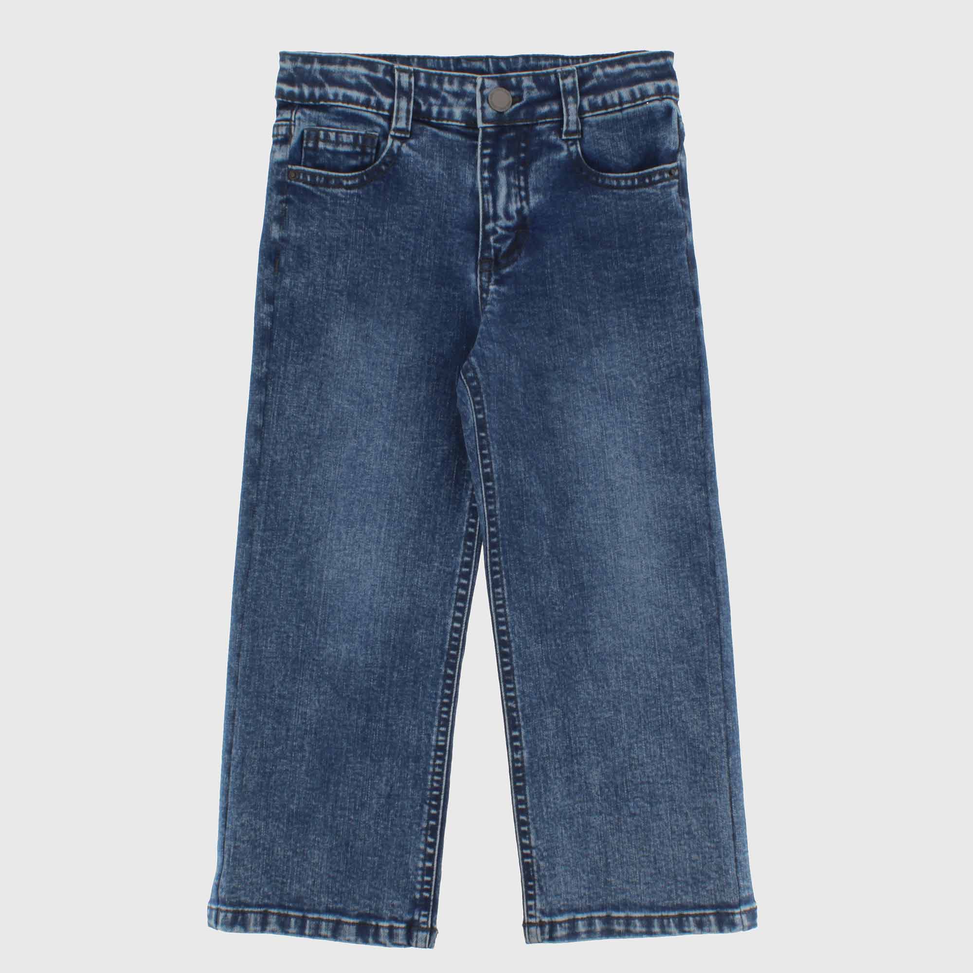 Pantalone in jeans da bambina, blu                      