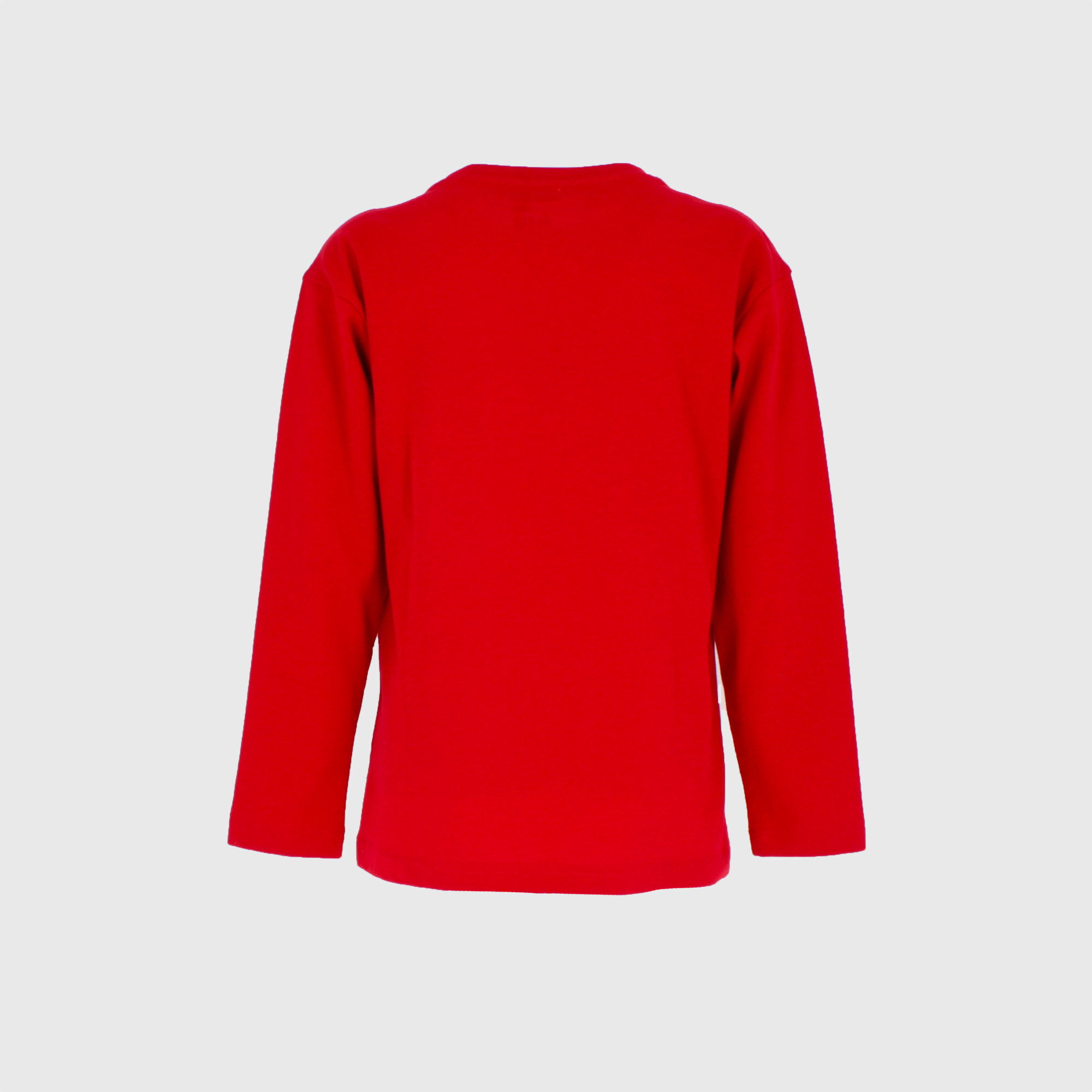 Maglietta oversize in jersey da bambino rosso