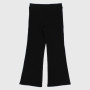 Fleece leggings for girls, black Fleece leggings for girls, black