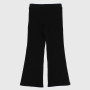 Fleece leggings for girls, black Fleece leggings for girls, black