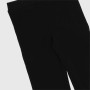 Fleece leggings for girls, black Fleece leggings for girls, black