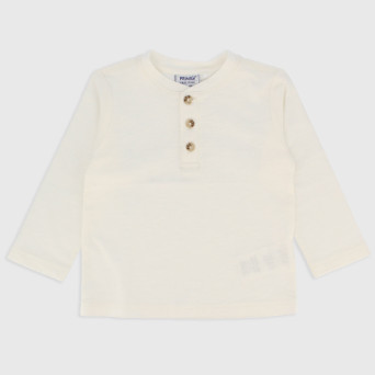 Maglietta in jersey da bambino, beige                     Maglietta in jersey da bambino, beige