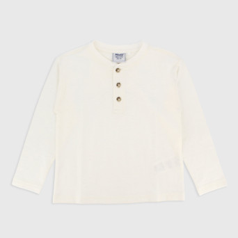 Maglietta in jersey da bambino, beige                     Maglietta in jersey da bambino, beige