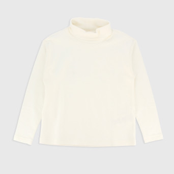 Lupetto in caldo cotone, beige                     Lupetto in caldo cotone, beige