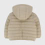 Quilted jacket in nylon with heat for boy, beige Quilted jacket in nylon with heat for boy, beige