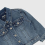 JACKE AUS JEANS FUER MAEDCHEN,  BLAU  JACKE AUS JEANS FUER MAEDCHEN,  BLAU