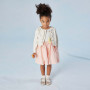 Blouson en écocuir pour fille, blanc Blouson en écocuir pour fille, blanc