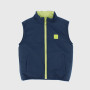 Gilet réversible en nylon pour garçon, bleu Gilet réversible en nylon pour garçon, bleu