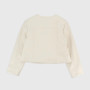 Jacket in eco-leather girl, white Jacket in eco-leather girl, white