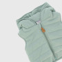Gilet imbottito in cotone da Neonato, VERDE Gilet imbottito in cotone da Neonato, VERDE