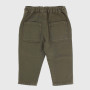 Trousers in coton canvas for boy, green Trousers in coton canvas for boy, green