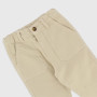 Pantalone in tela di cotone da Bambino, BEIGE Pantalone in tela di cotone da Bambino, BEIGE