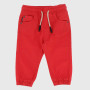 HOSE AUS GABARDINE FUER JUNGEN, ROT  HOSE AUS GABARDINE FUER JUNGEN, ROT