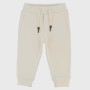 Trousers in fleece for boy, white Trousers in fleece for boy, white