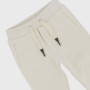 Trousers in fleece for boy, white Trousers in fleece for boy, white