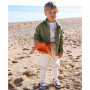 Trousers in fleece for boy, white Trousers in fleece for boy, white