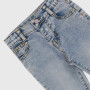 Pantalon en jeans pour fille, bleu Pantalon en jeans pour fille, bleu