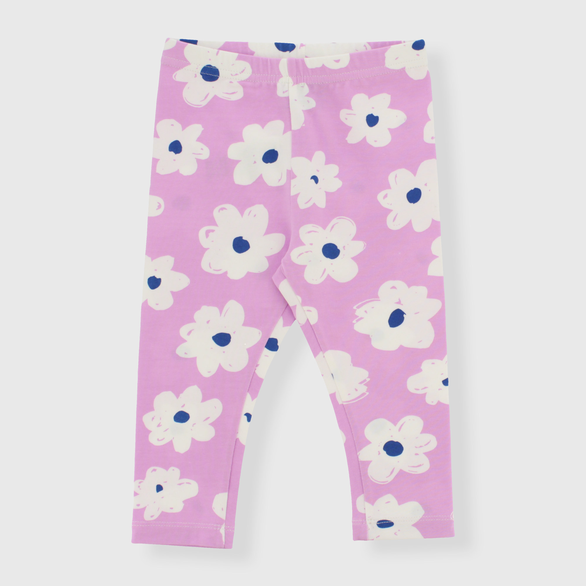 Leggings lungo in jersey da bambina, ROSA