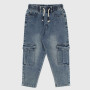 Pantalon en jeans pour garçon, bleu Pantalon en jeans pour garçon, bleu