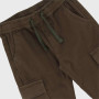 Pantalon en gabardine pour garçon, vert Pantalon en gabardine pour garçon, vert