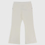 Trousers in fleece girl, white Trousers in fleece girl, white